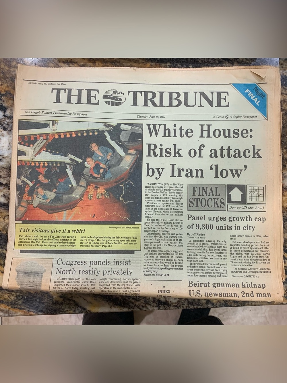Southern California June 1987 Time Capsule